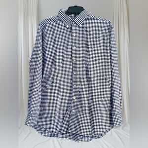 Vineyard Vines Classic Fit Tucker Shirt Mens Size XL Blue & White
